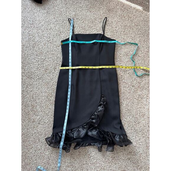 JBS Boutique, Womens Cocktail Dress, size 10, Black, flared, ruffle - Picture 7 of 9